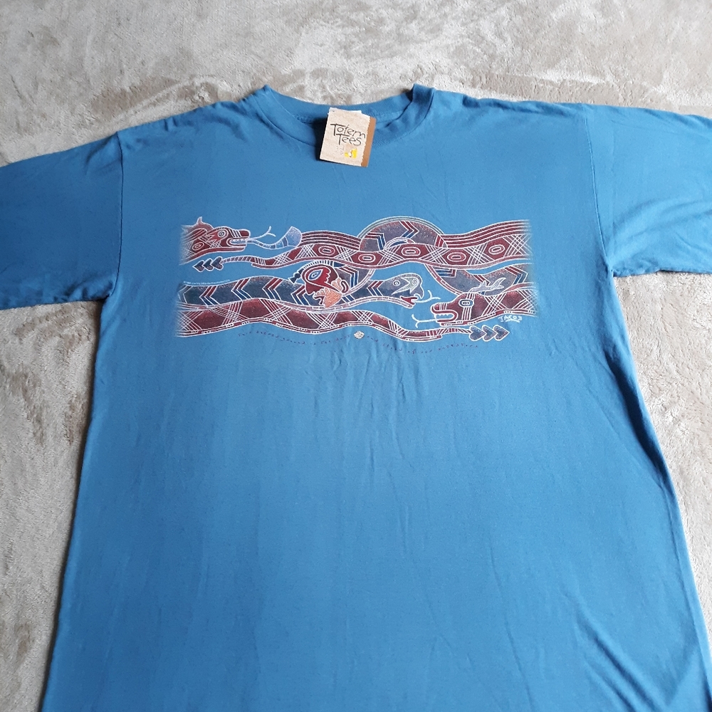 Vintage totem double sided shirt